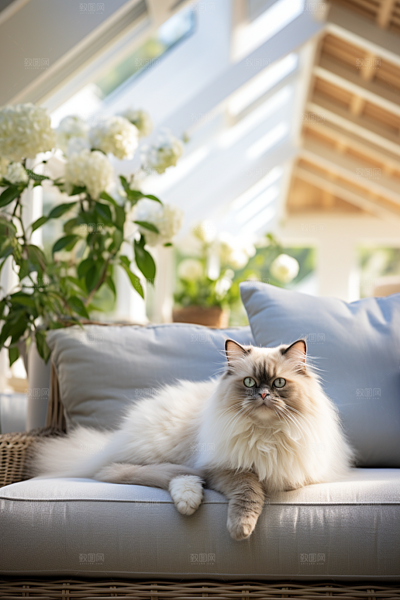 布偶猫仙女猫高清摄影图