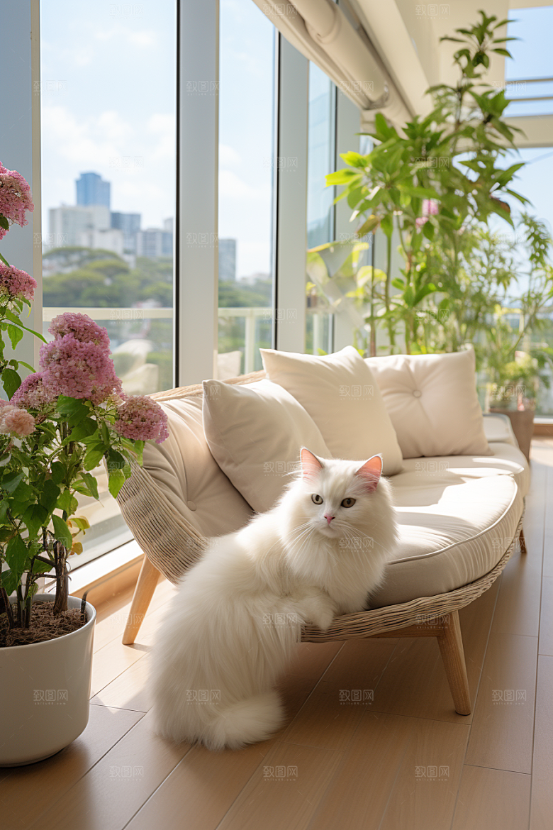 布偶猫生活可爱摄影图