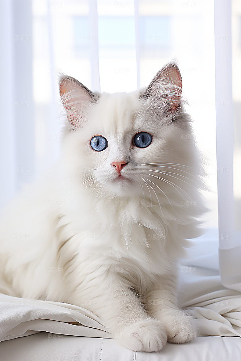 布偶猫可爱生活摄影图