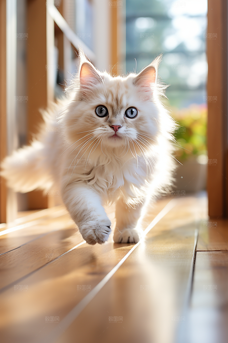 布偶猫清新生活摄影图