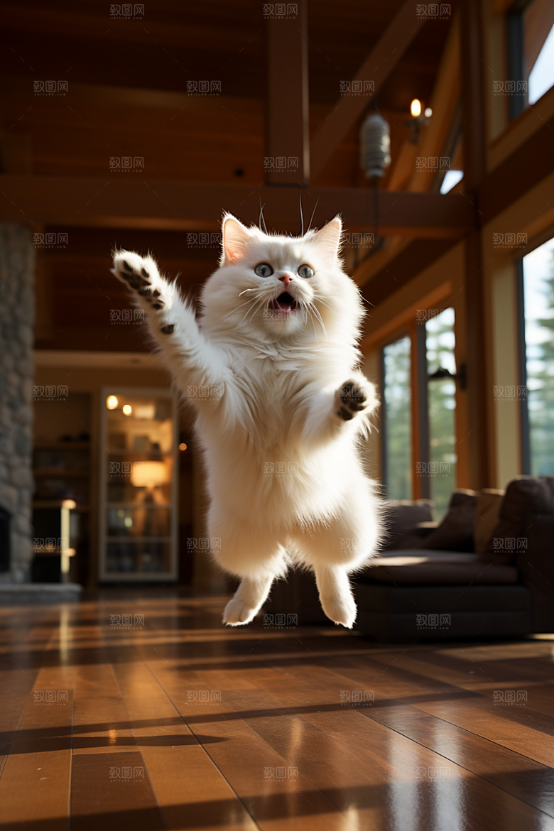 布偶猫清新可爱摄影图
