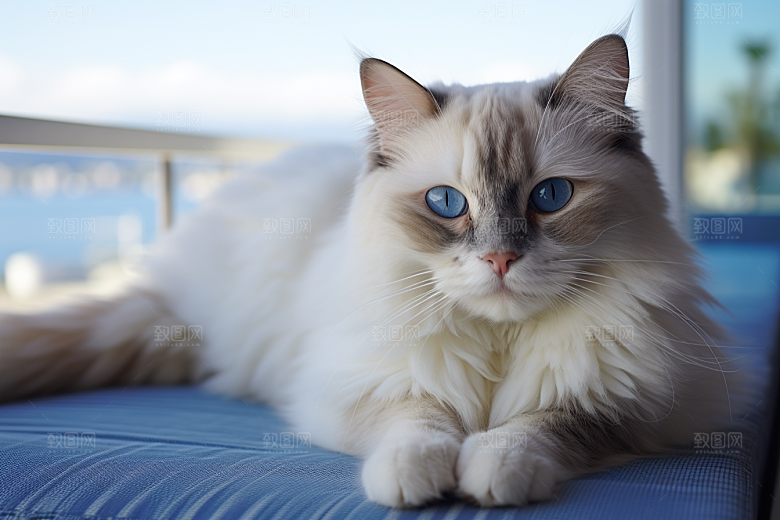 布偶猫仙女猫自然摄影图
