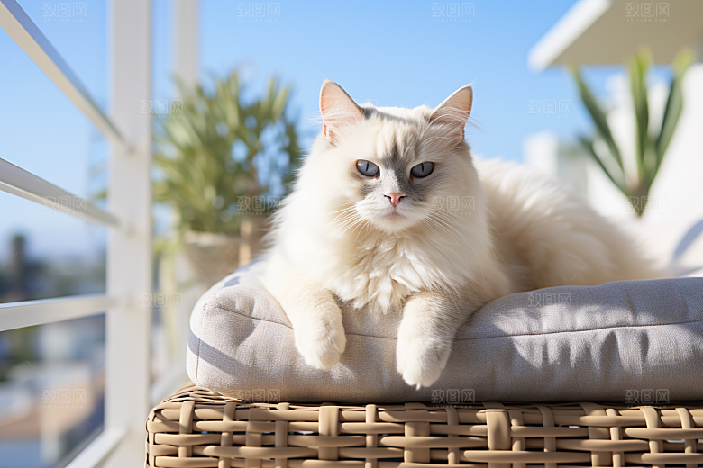 布偶猫仙女猫自然摄影图
