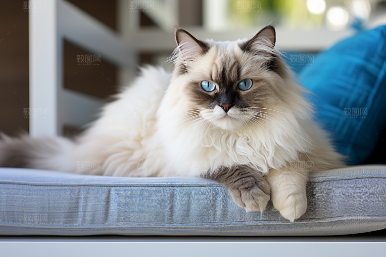 布偶猫可爱自然摄影图