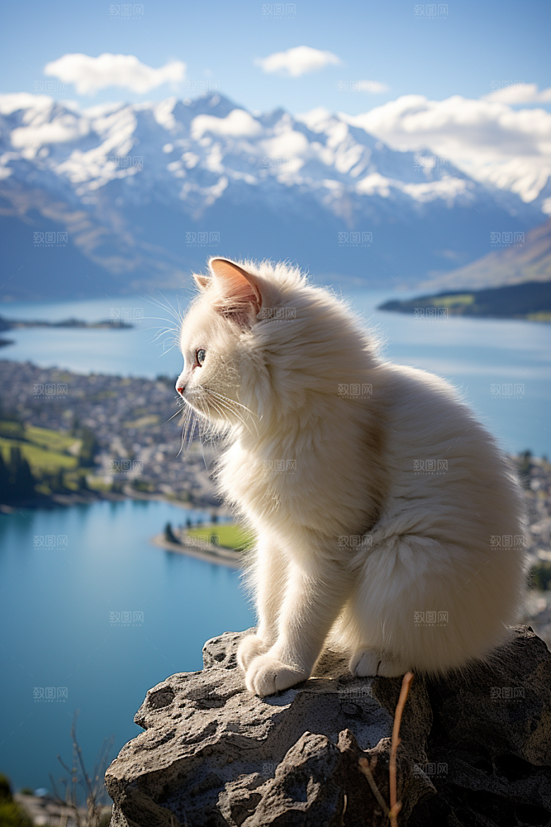布偶猫自然生活摄影图