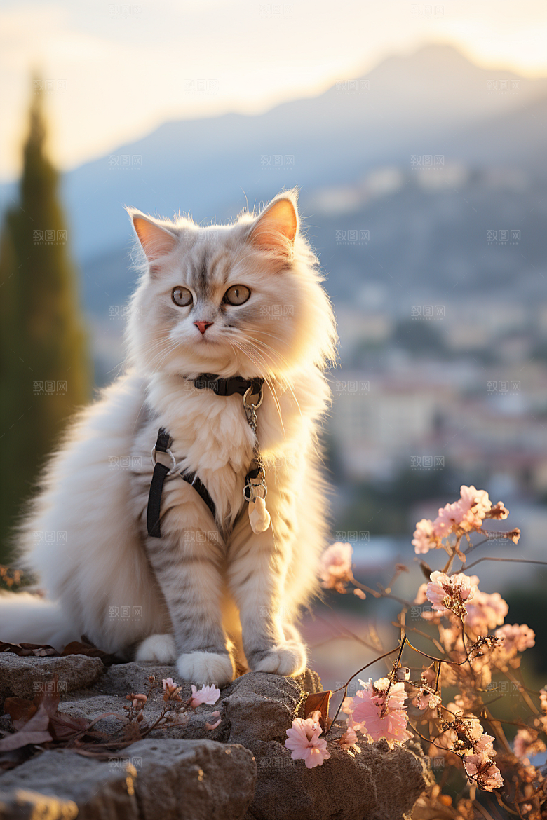 布偶猫生活高清摄影图