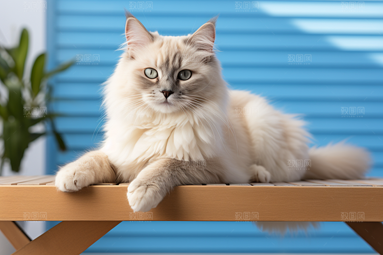 布偶猫自然高清摄影图