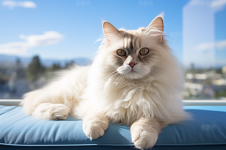 布偶猫仙女猫家居摄影图