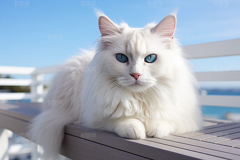布偶猫家居生活摄影图