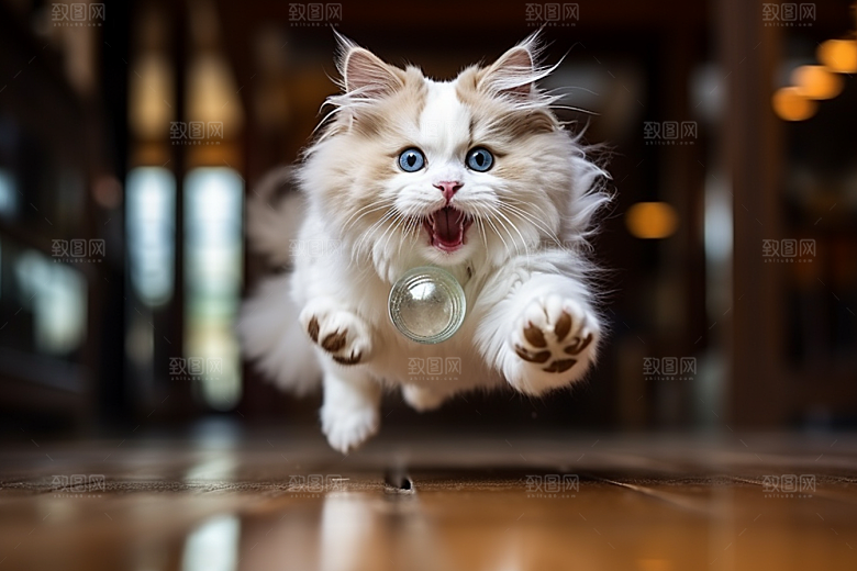 布偶猫高清可爱摄影图