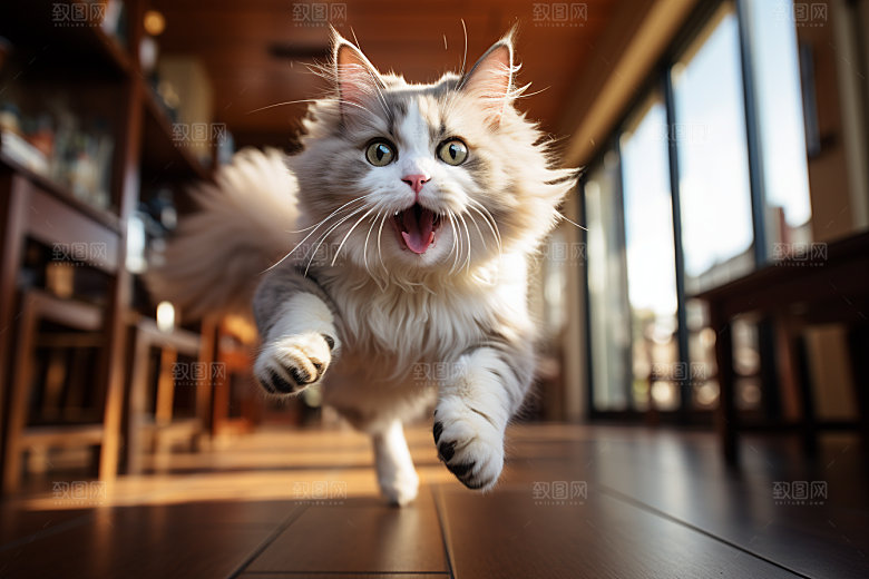 布偶猫养宠可爱摄影图