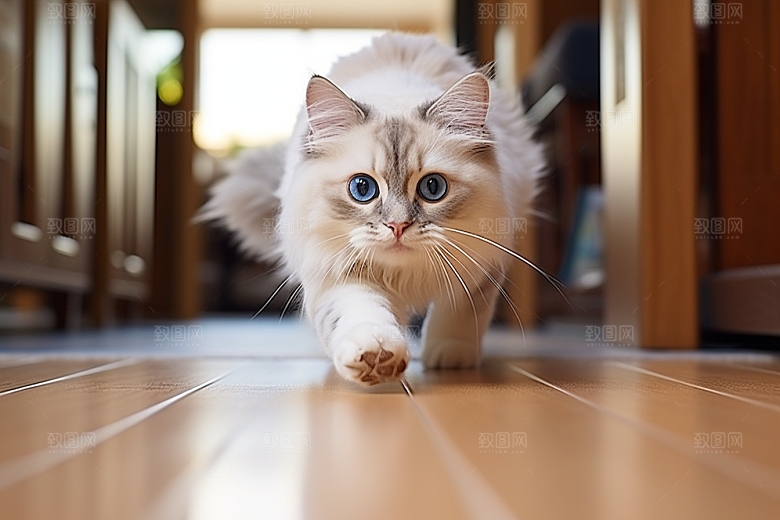 布偶猫仙女猫长毛猫摄影图