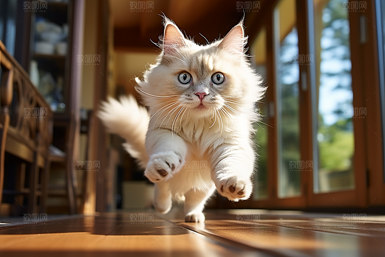 布偶猫家居可爱摄影图