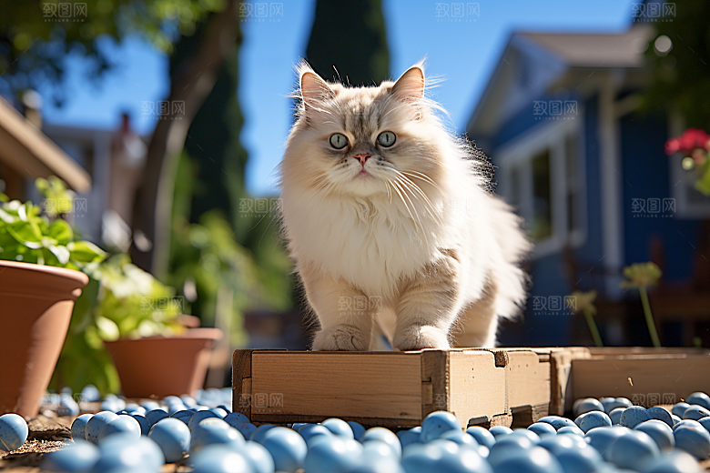 布偶猫家居自然摄影图