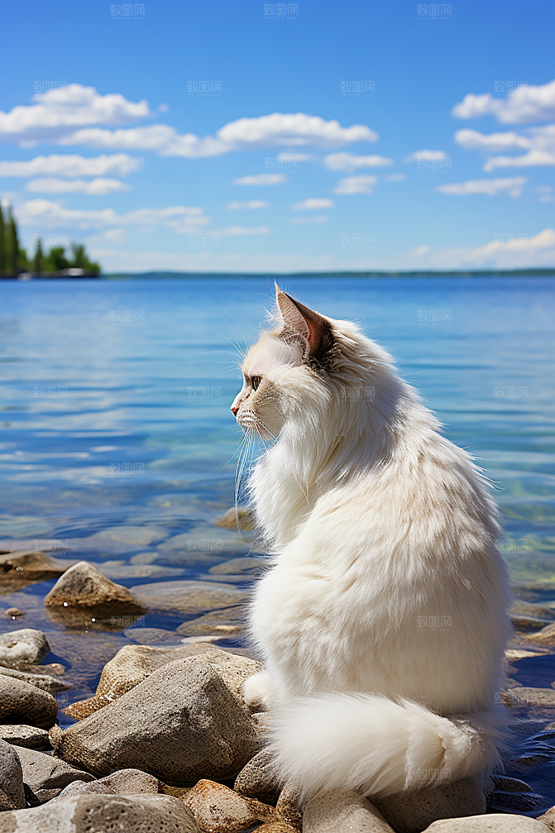 布偶猫生活仙女猫摄影图