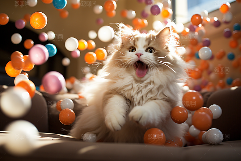 布偶猫宠物自然摄影图