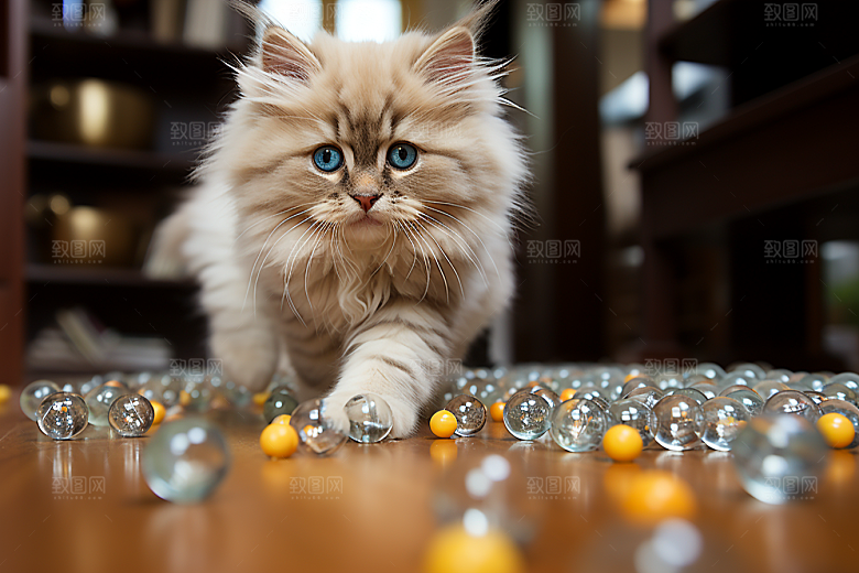 布偶猫自然养宠摄影图