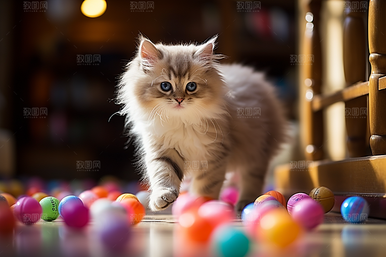 布偶猫清新仙女猫摄影图
