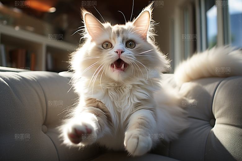 布偶猫生活清新摄影图