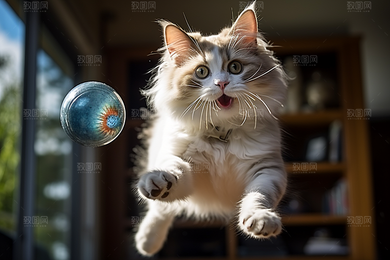布偶猫可爱自然摄影图