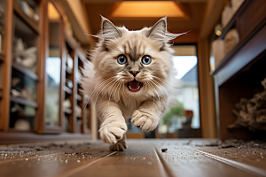 布偶猫仙女猫可爱摄影图