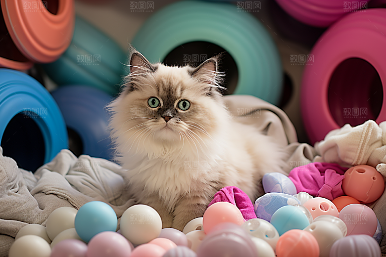 布偶猫仙女猫自然摄影图