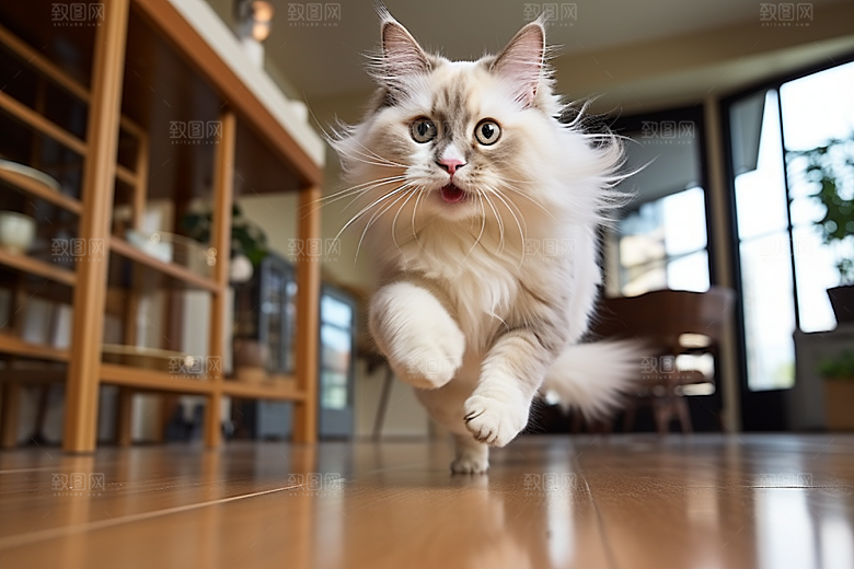 布偶猫家居宠物摄影图