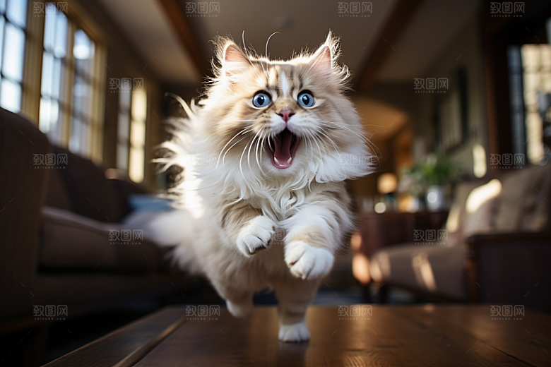 布偶猫养宠高清摄影图