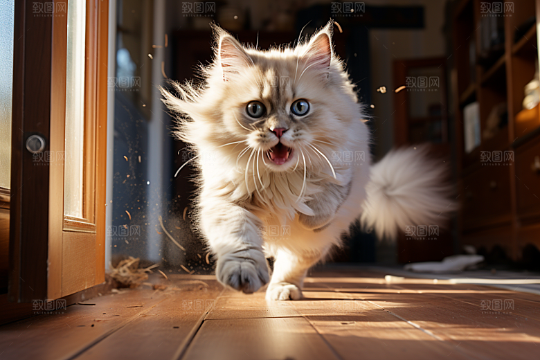 布偶猫仙女猫养宠摄影图