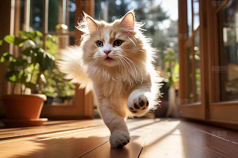 布偶猫可爱家居摄影图