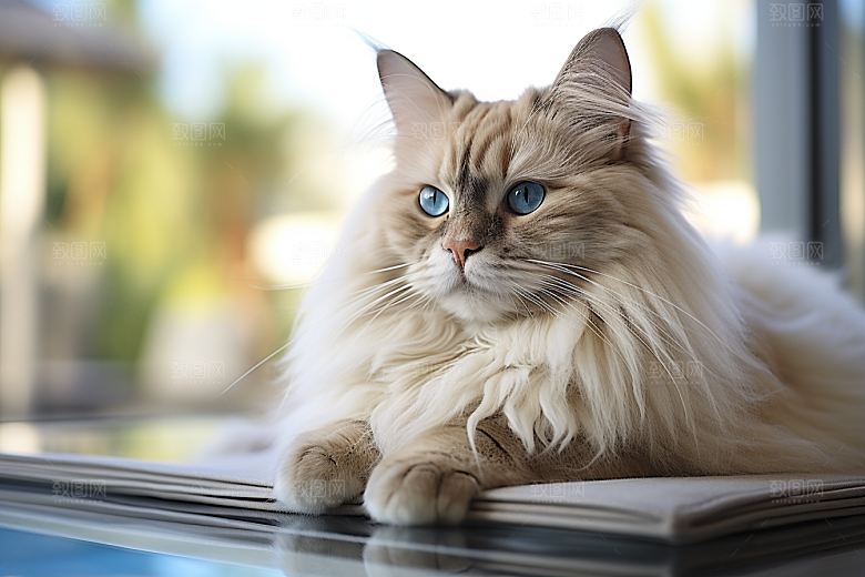 布偶猫仙女猫高清摄影图