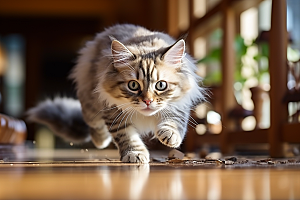 布偶猫长毛猫高清摄影图