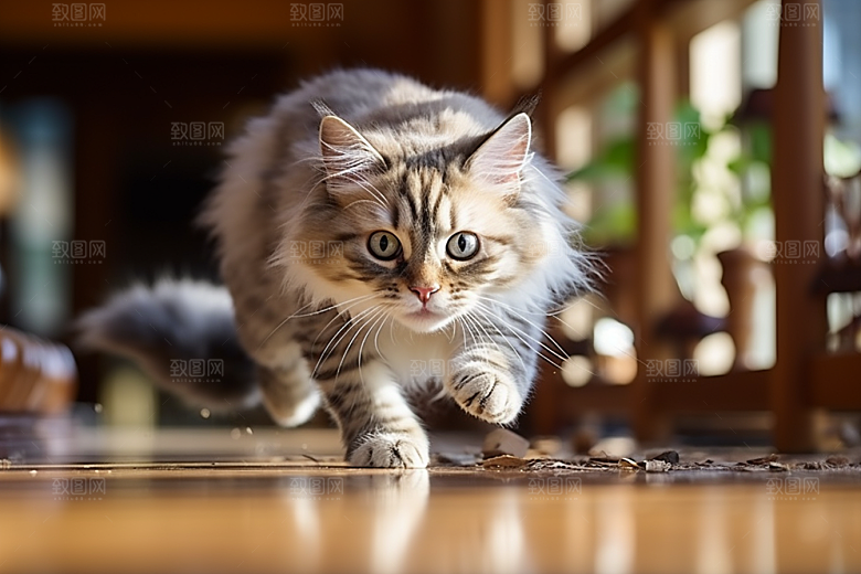 布偶猫长毛猫高清摄影图