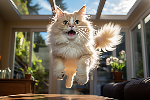 布偶猫仙女猫长毛猫摄影图