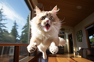 布偶猫可爱仙女猫摄影图