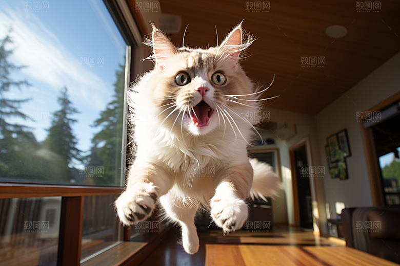 布偶猫可爱仙女猫摄影图