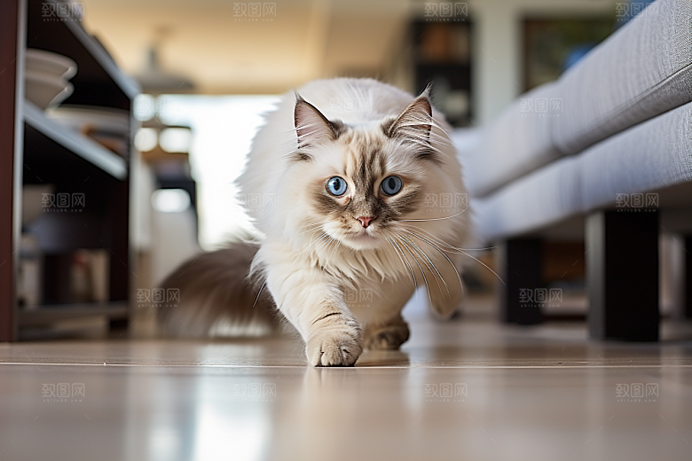 布偶猫高清仙女猫摄影图