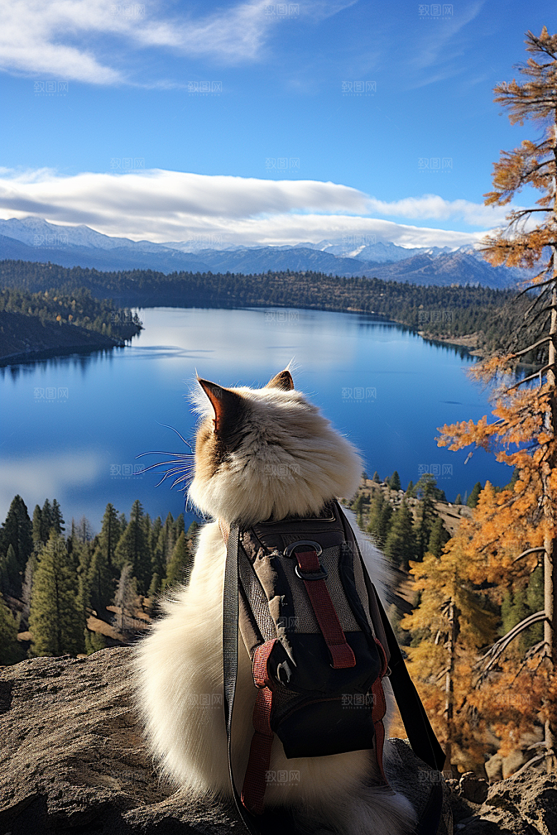 布偶猫高清可爱摄影图