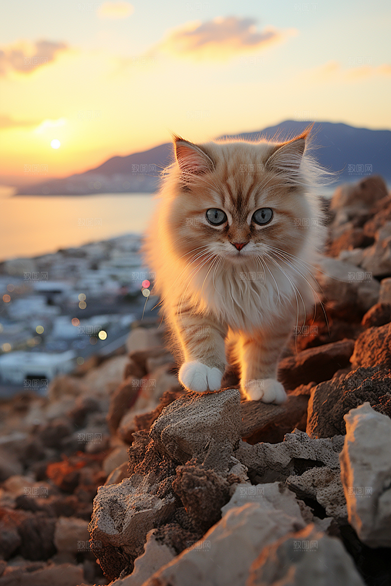 布偶猫自然养宠摄影图