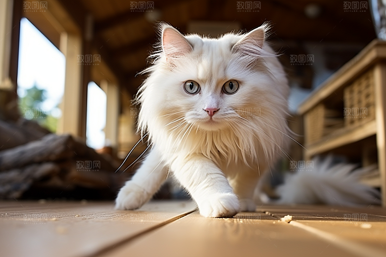 布偶猫养宠宠物摄影图