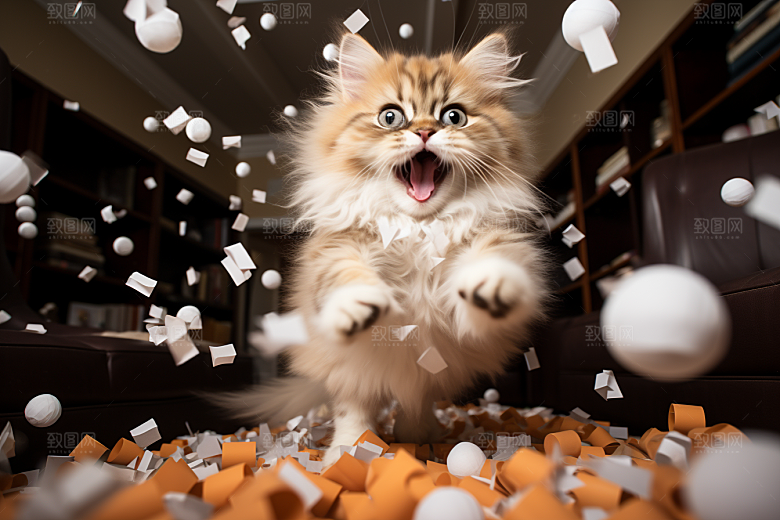 布偶猫自然可爱摄影图