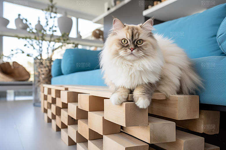 布偶猫长毛猫仙女猫摄影图