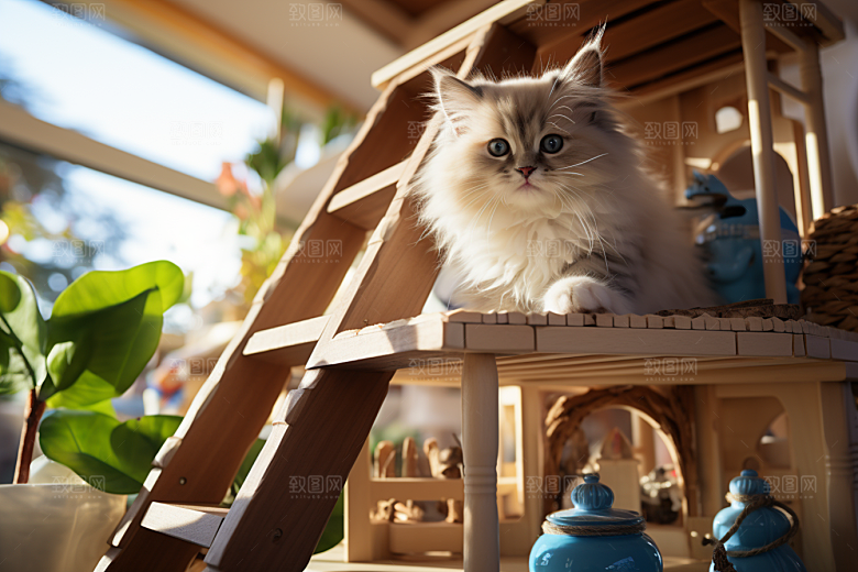 布偶猫仙女猫自然摄影图