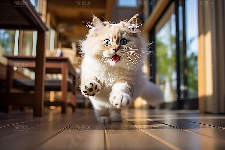 布偶猫高清养宠摄影图