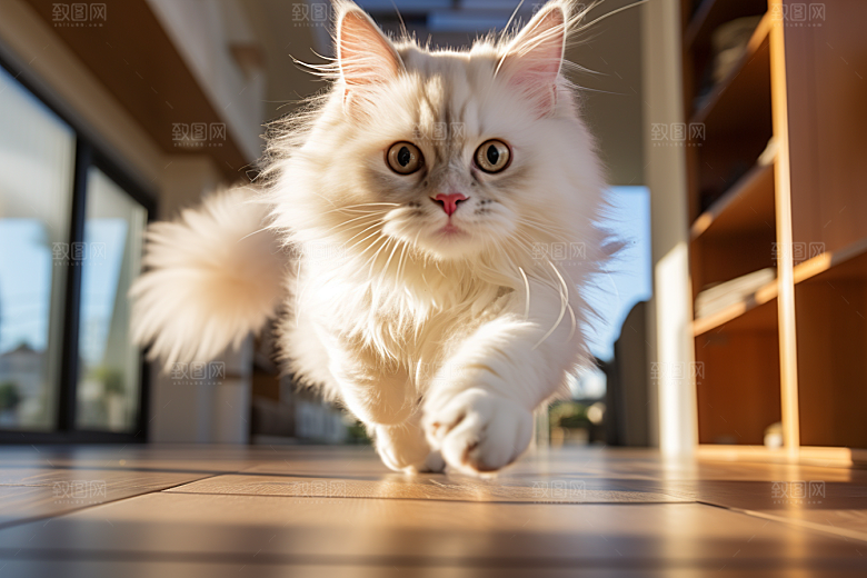 布偶猫养宠清新摄影图