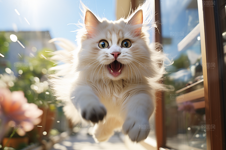 布偶猫宠物可爱摄影图