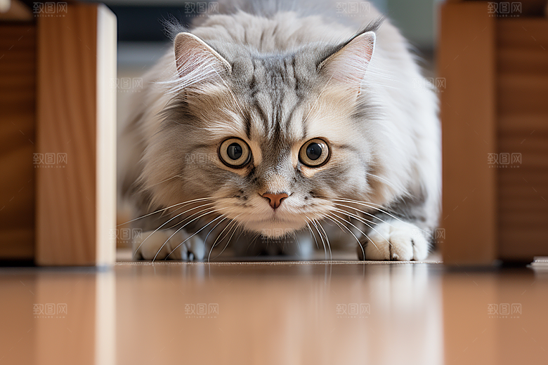 布偶猫高清长毛猫摄影图