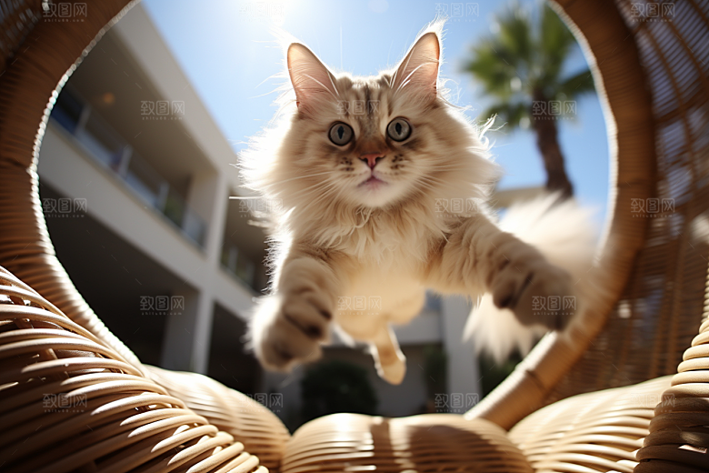 布偶猫可爱养宠摄影图