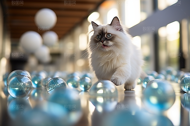 布偶猫养宠高清摄影图