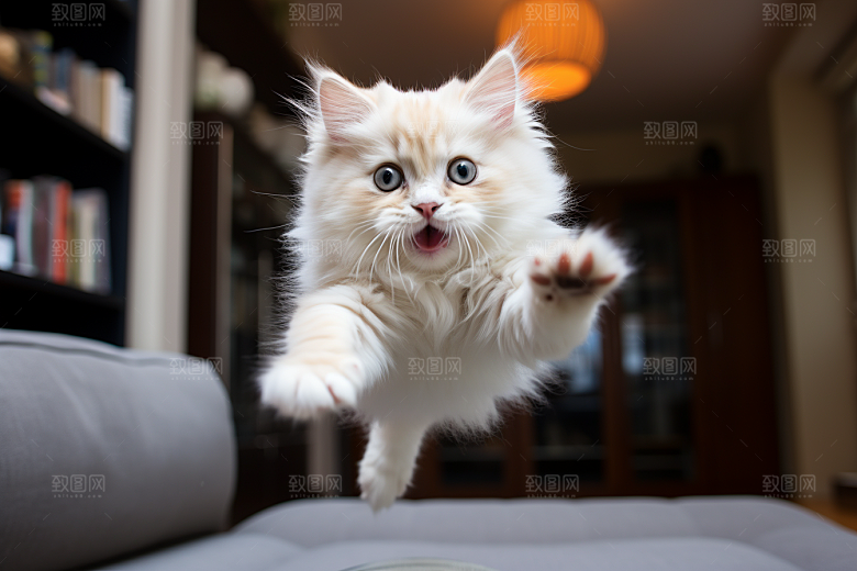 布偶猫家居清新摄影图